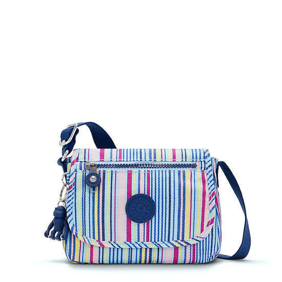 Torby Mini Kipling Sabian Klasyczne Printed Crossbody Niebieskie | PL 1875XY